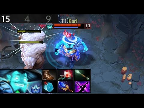 Karl - Storm Spirit | OG vs T1  (game 2) BO2 | The International 2021