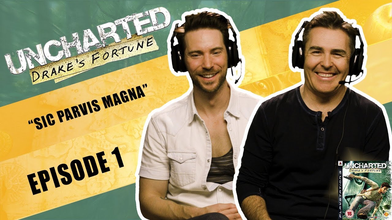 Uncharted Drake's Fortune | The Definitive Playthrough - Part 1 (ft Nolan North & Troy Baker) - YouTube