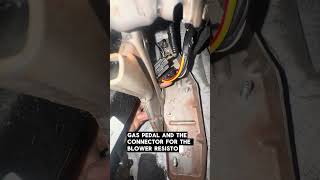 2012-2016 S60 Blower Resistor replacement.            (S60/v6/xc60)