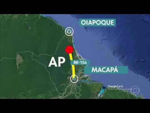 Atoleiro na BR-156 foi destaque no Jornal Hoje