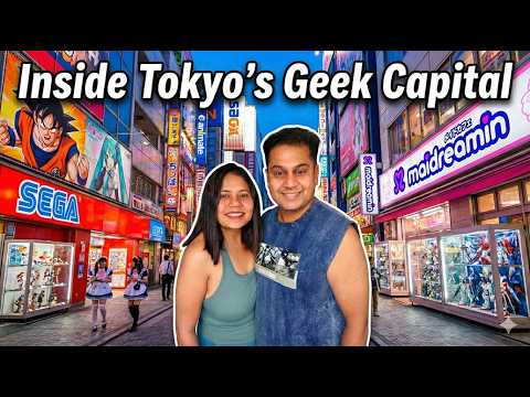 First 24 Hours in Tokyo: Getting LOST in Akihabara Electric Town!