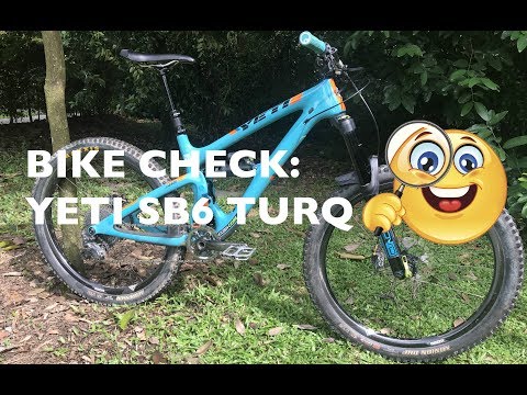 RAW EPICS BIKE CHECK | Yeti SB6 Turq - January 2018