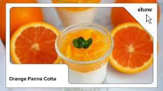 Orange Panna Cotta