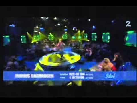 Marius Barhaugen - Chariot (Gavin Degraw) Idol Norway 2007 - Semifinale