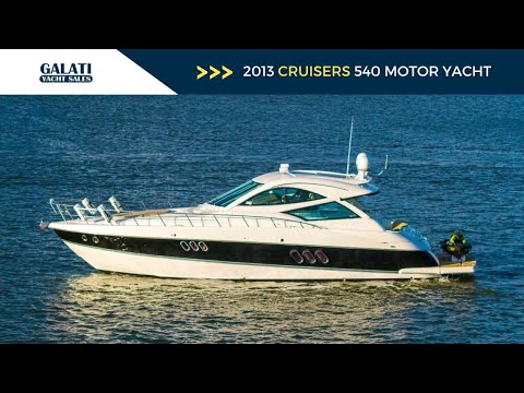Cruisers Yachts 540 Sports Coupe video