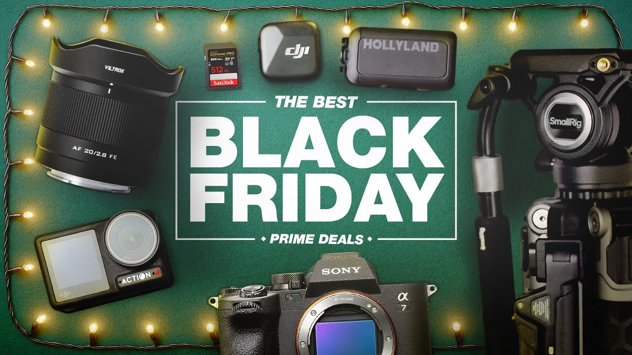 Best Black Friday Tech & Camera Deals (Starts NOW)
