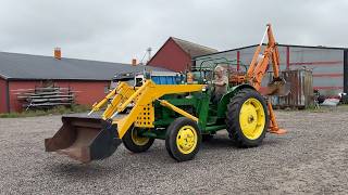جرار بعجلات Veterantraktor GMW D45 med frontlastare och gr&auml;vare | صورة 4 - Agroline