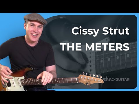 Cissy Strut - The Meters - Funk Guitar Lesson Tutorial (ST-365) Leo Nocentelli