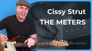 Cissy Strut - The Meters - Funk Guitar Lesson Tutorial (ST-365) Leo Nocentelli