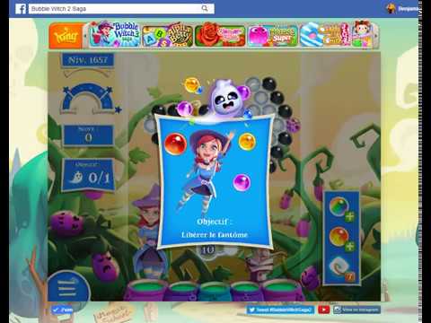 Bubble Witch Saga 2-Level 1657