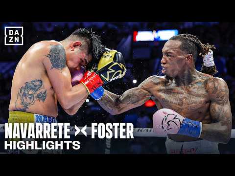 O'SHAQUIE FOSTER DEFEATS EMANUEL NAVARRETE | FULL FIGHT HIGHLIGHTS