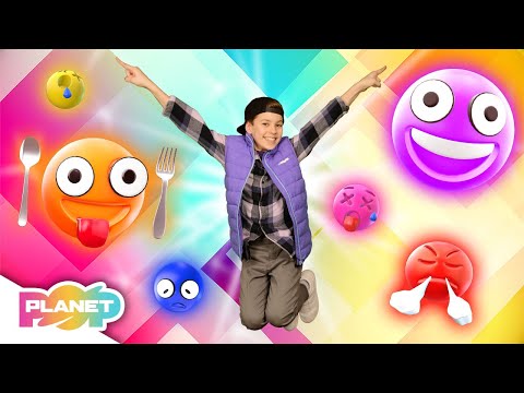 Emotions And Feelings In English 😃🙁🥵| ESL Kids Songs | English For Kids | Planet Pop | Learn English