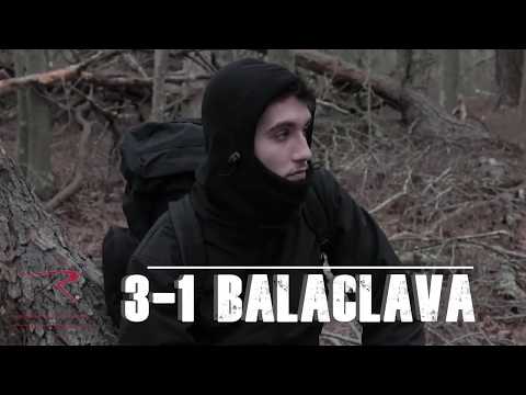 Rothco 55580 3 In 1 Adjustable Double Layer Fleece Balaclava - Buy at ApparelnBags.com