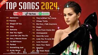 Selena Gomez, Dua Lipa, rema, Shawn Mendes, Justin Bieber, Rihanna..top 5 english songs 2024 🎶