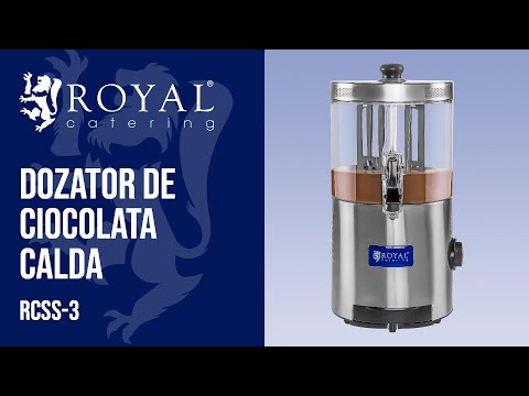 video - Dozator de ciocolata calda  - 3 litri