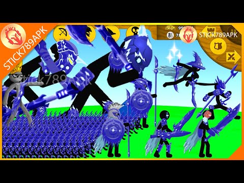 EPIC DUEL! ICE FINAL BOSS, XIPHOS, WRATHNAR VS VAMP FINAL BOSS | Stick War Legacy Mod | Stick789Apk