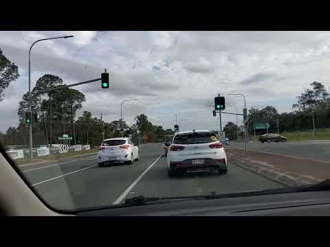 Trip from Marsden  to Park Ridge at Queensland Australia