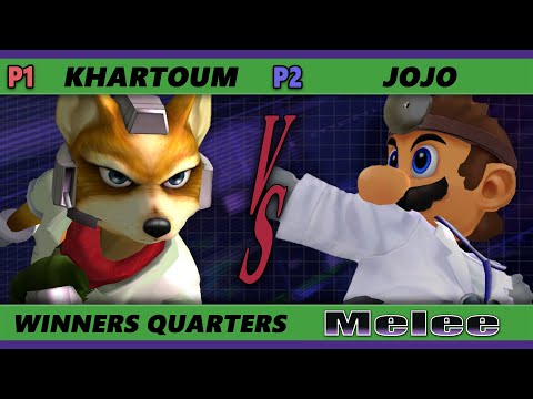 S@X 443 Winners Quarters - Khartoum (Fox) Vs. JoJo (Dr. Mario) Smash Melee - SSBM
