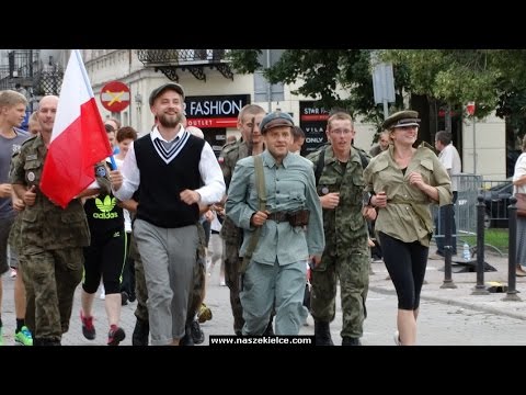 Bieg I Kompanii Kadrowej w Kielcach 12.08.2014