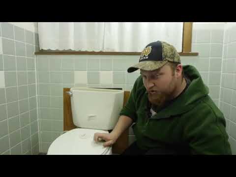 Part of a video titled How to Shorten a Toilet Chain - YouTube
