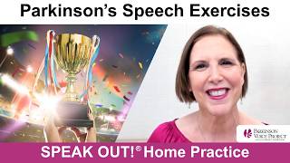 Parkinson’s Speech Exercises: WORLD CUP