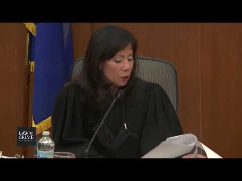 MN v. Kim Potter Trial Day 9 - Final Jury Instructions & Charge by Judge Regina Chu