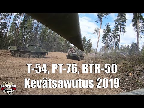T-54 "1968 Spring of Prague" Combat Show #1 In Full Hull Camera - Kevätsawutus 2019