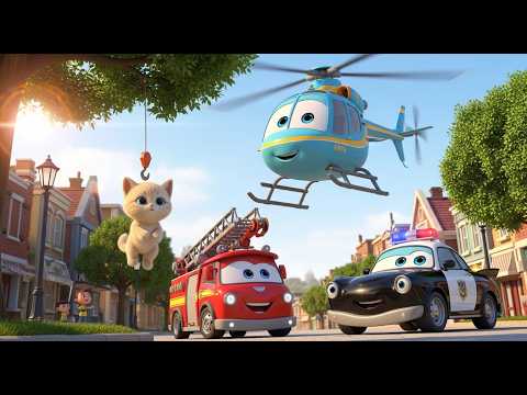 Bravery & Teamwork 3D Animated Kitten Rescue by Loki, Hara & Book!