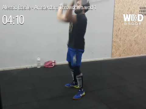 Alessio Basile Amsterdam Throwdown 2018