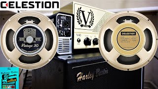 Video thumbnail for Celestion Vintage 30 vs. G12H-75 Creamback - Victory V40 Amp and Harley Benton G112 Vintage Cabinet by The Bedroom Rocker