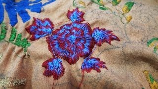 Embroidery Worker in Ujan bazaar 