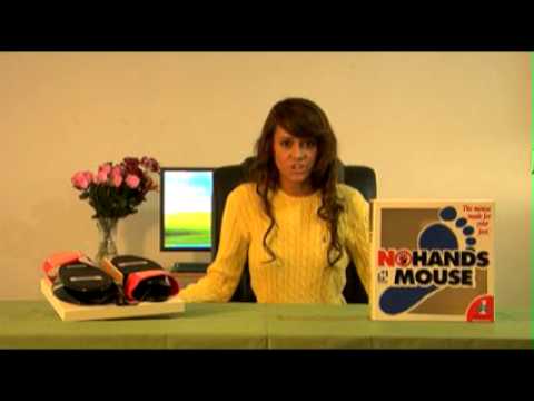NO HANDS MOUSE  www.footmouse.com