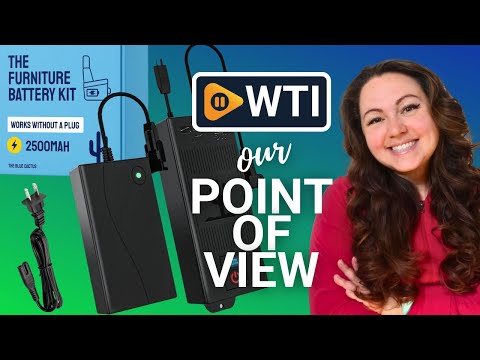 The Blue Cactus Universal Battery Pack for Reclining Furniture with LCD Display- Wireless 2500mAh Rechargeable Battery for Electric Recliner - WTI product video review