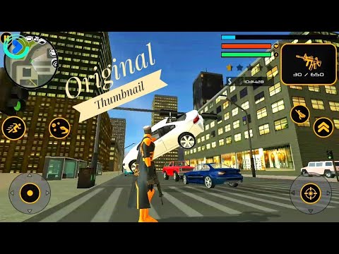 Naxeex Superhero Crime Simulator Vice Town #4 (Naxeex LLC) Android Video Gameplay HD