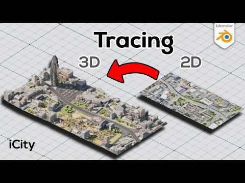 iCity 1.5 – Google Maps Tracing & Elevated Highways in Blender | Complete Guide