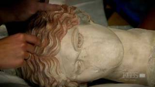 Painted Marble bust (Herculaneum Uncovered excerpt)