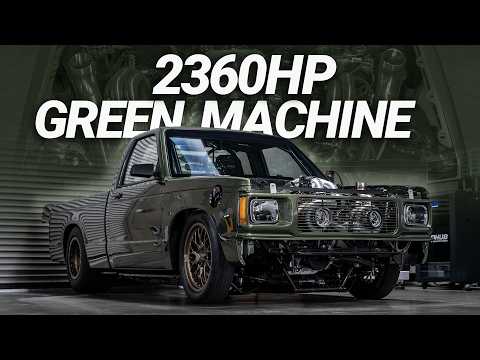 Twin Turbo, full billet V8 and 2363HP - The Chronic S10 - Turbosmart Titans