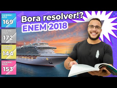 🔵 Questão 169 - Caderno Azul | Matemática Básica | MATEMÁTICA ENEM 2018