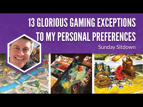 13 Glorious Gaming Exceptions to My Personal Preferences (Sunday Sitdown)