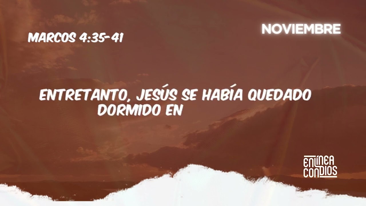 DÍA 5/ La paz de Cristo en medio de la tormenta