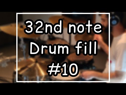 32nd note Drum fill #10 | Drum Lesson - Ariel Kasif