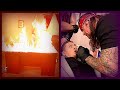 The Undertaker When Kane Gets Upset Things Seem To Go Up In Flames 4 19 01