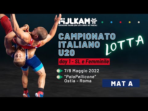 Lotta - Campionato Italiano U20 Stile Libero e Femminile 2022 - MAT A