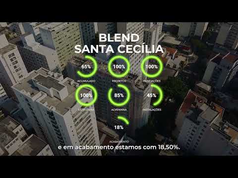 Blend Santa Cecília é um espaço moderno, versátil e altamente funcional