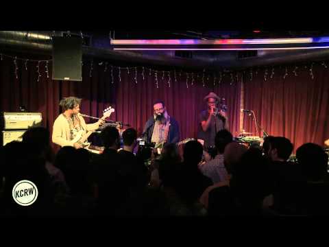 Thumbnail for TV On The Radio performing "Happy Idiot" Live on KCRW by TV on the Radio