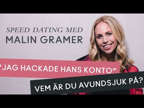Speed dating with Malin Gramer