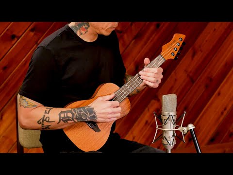 Horizon Series Concert Ukulele by Ortega Guitars - Natural Mahogany - RUHZ-MM