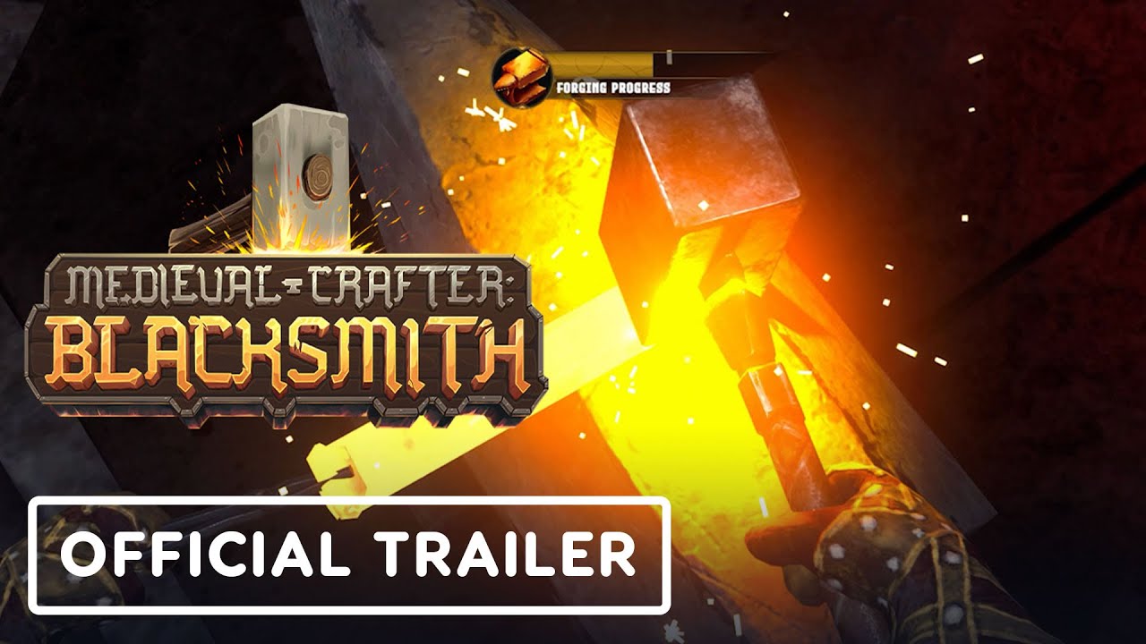 Medieval Crafter: Blacksmith - Official Early Access Release Date Trailer