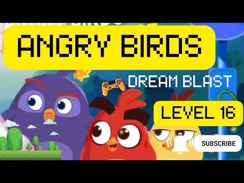 Angry Birds Dream Blast Level 16