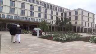 preview picture of video 'A Rosa Hotel Sylt List Grand Spa Resort A ROSA Sylt von aussen Park Eingang'